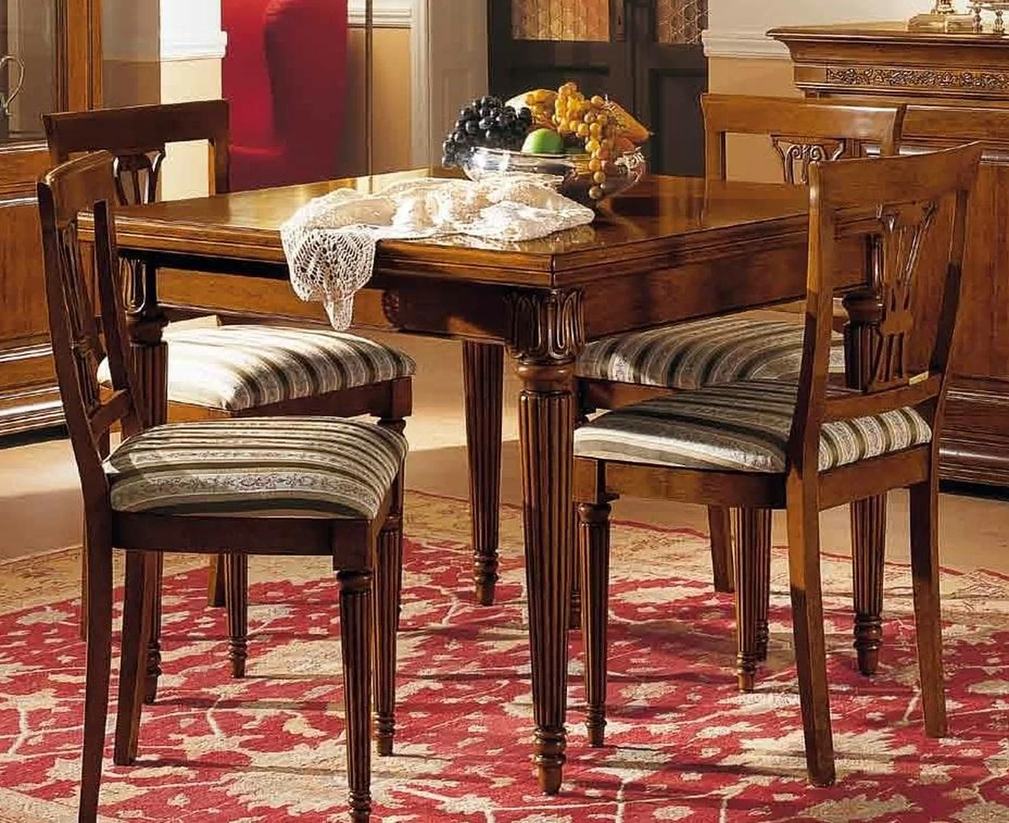 Edera square dining table 100x100 cm