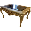 Giochi di Luce Coffee table, with glass top