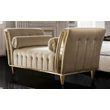 AC Diamante Day DORMEUSE Bench with cylindrical cushions