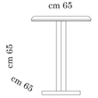 AC Diamante Day Lamp table 65x65x65 cm