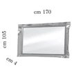 AC Dolce Vita Rectangular wide mirror