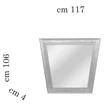 AC Dolce Vita Trapezodial mirror