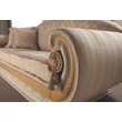 AC Leonardo Day Triple couch with cylindrical cushions