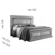 AC Leonardo Double bedstead with crown