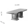 AC Leonardo Day Dining table 200x110 cm (+50 cm extendable)