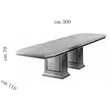 AC Leonardo Day Dining table 200x110 cm (+2x50 cm extendable)