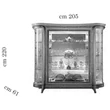 AC Melodia Day 4-doors display cabinet