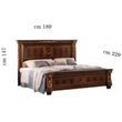 AC Modigliani Double bedstead