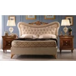 AC Modigliani Double bedstead with upholstered headboard