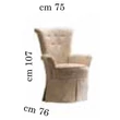 AC Modigliani Guest armchair