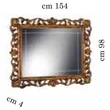 AC Modigliani Day Decorated wide mirror