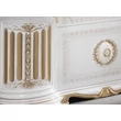 BC Betty Day 4-glass doors sideboard - white-gold