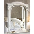 Aida Mirror - white-silver