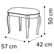 Nabucco Seat - silver birch