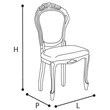 Leonardo Day Chair with standard fabric