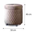 Platinum Rombi puff
