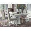 Dama Bianca Day Dining table 200x103 cm (+45 cm extendable)