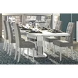 Dama Bianca Day Dining table 200x103 cm (+45 cm extendable)