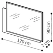 Tekno Mirror - silver birch