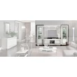 Dama Bianca Day TV set (TV commode + 2x 1-door display cabinet)