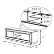 Dama Bianca Day TV commode