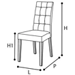 Platinum/Roma Day DAMA Chair - white