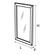 Dama Bianca Day Wide mirror