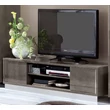 Platinum/Roma Day TV commode - silver birch