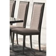 Elite Day ROMBI Chair with dark grey fabric - silver birch