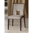 Elite Day AMBRA Chair with scarlet fabric - veined walnut