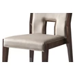 Volare Day AMBRA Chair with scarlet fabric - veined walnut
