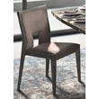 Elite Day AMBRA Chair with dark grey fabric - silver birch