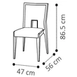 Tekno AMBRA Chair - silver birch
