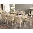 Ambra Day Dining table 160x80 cm (+50 cm extendable)
