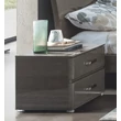 Maia MAXI Night table - silver birch