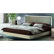 Maia Double bedstead VELLUTO MIRAGLIO 205 FUMO - birch