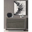 Elite Day 2-doors buffet chest of drawers - silver birch