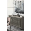 Elite Day 2-doors buffet chest of drawers - silver birch