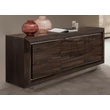 Elite Day 2-doors buffet chest of drawers with 3 drawers - veined walnut