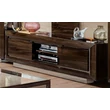 Elite Day TV commode - veined walnut