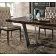 Elite Day NET Dining table 200x105 cm (+2x50 cm extendable) - veined walnut