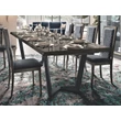 Elite Day NET Dining table 160x105 cm (+2x50 cm extendable) - silver birch