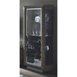 Elite Day 1-door display cabinet - silver birch