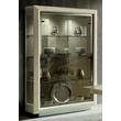 Elite Day 2-doors display cabinet - birch