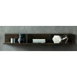 Volare Day L-shaped shelf - veined walnut