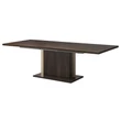 Volare Day Dining table 145x101.5 (+45 cm extendable) - veined walnut