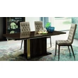 Volare Day CAPITONNE’ Chair with scarlet fabric - veined walnut
