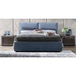 Smart CUBO Upholstered double bedstead