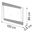 Alba Marmo Carrara Mirror