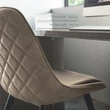 Platinum SWEDEN Easy chair (beige with faux leather)